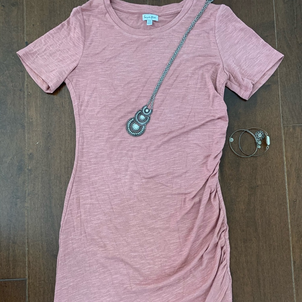 Blush dress casual Tilly’s